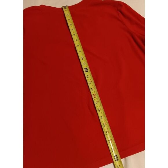 Mix & Co. V-neck Velour Sweat Size: Large (0304) - Picture 6 of 7